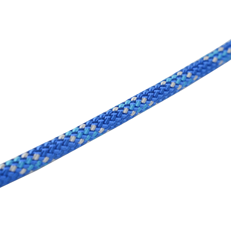 เชือกถักโพลีเอสเตอร์เรียบแบน 8 มม