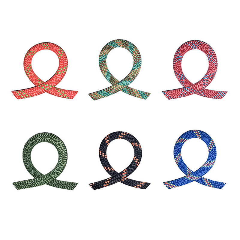 เชือกถักไนลอนขนาด 10 มม. 2200 กก. สำหรับการหลบหนี การเอาชีวิตรอดจากอัคคีภัย การสำรอง การปีนเขา การเดินป่า， การช่วยเหลือ